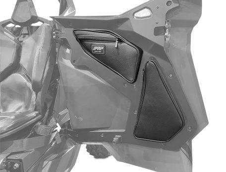 PRP Pro XP4/Pro R4/Turbo R4 Rear Door Bags Black