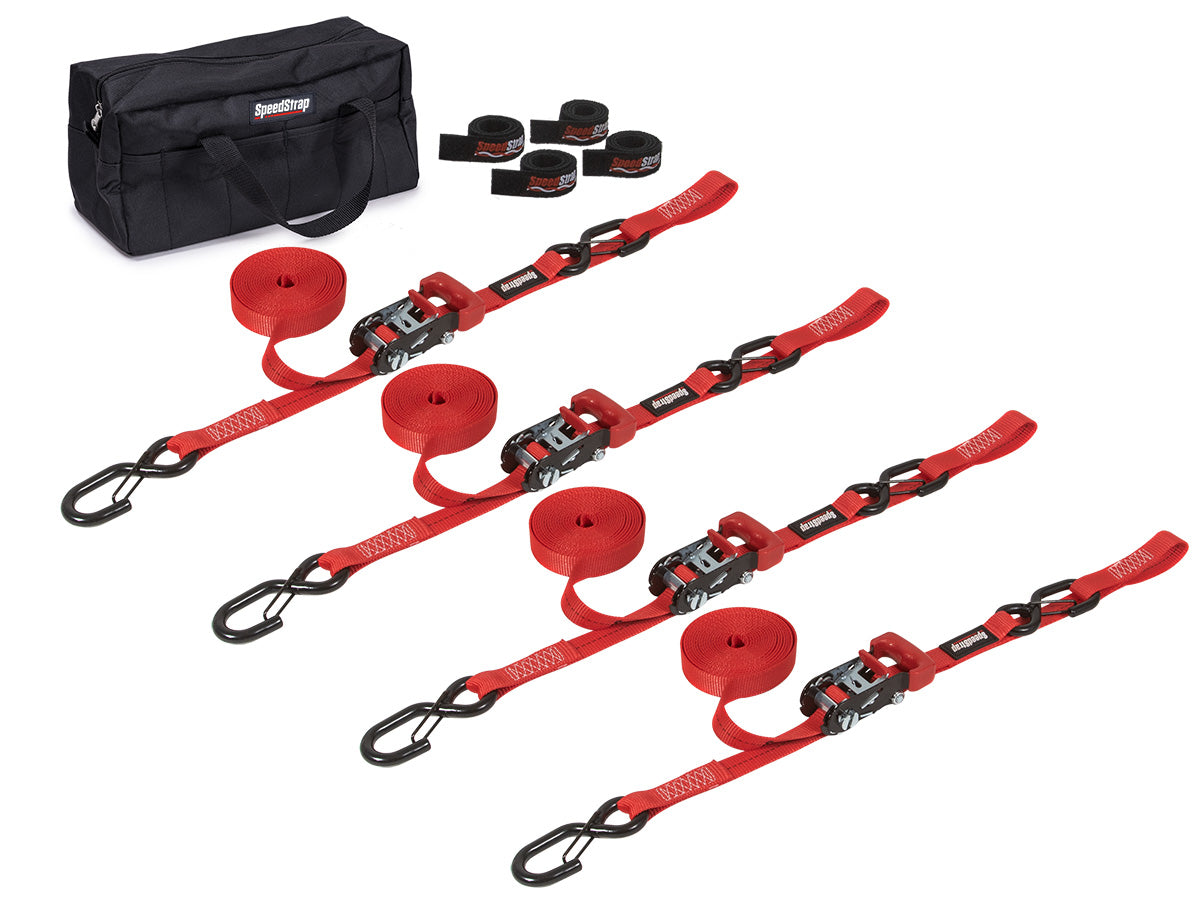 SpeedStrap Heavy Duty Motorcycle/ATV Tie-Down Kit