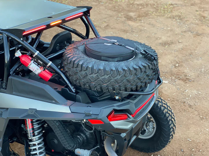 Savage UTV REVOLVE Spare Tire Mounted Stor