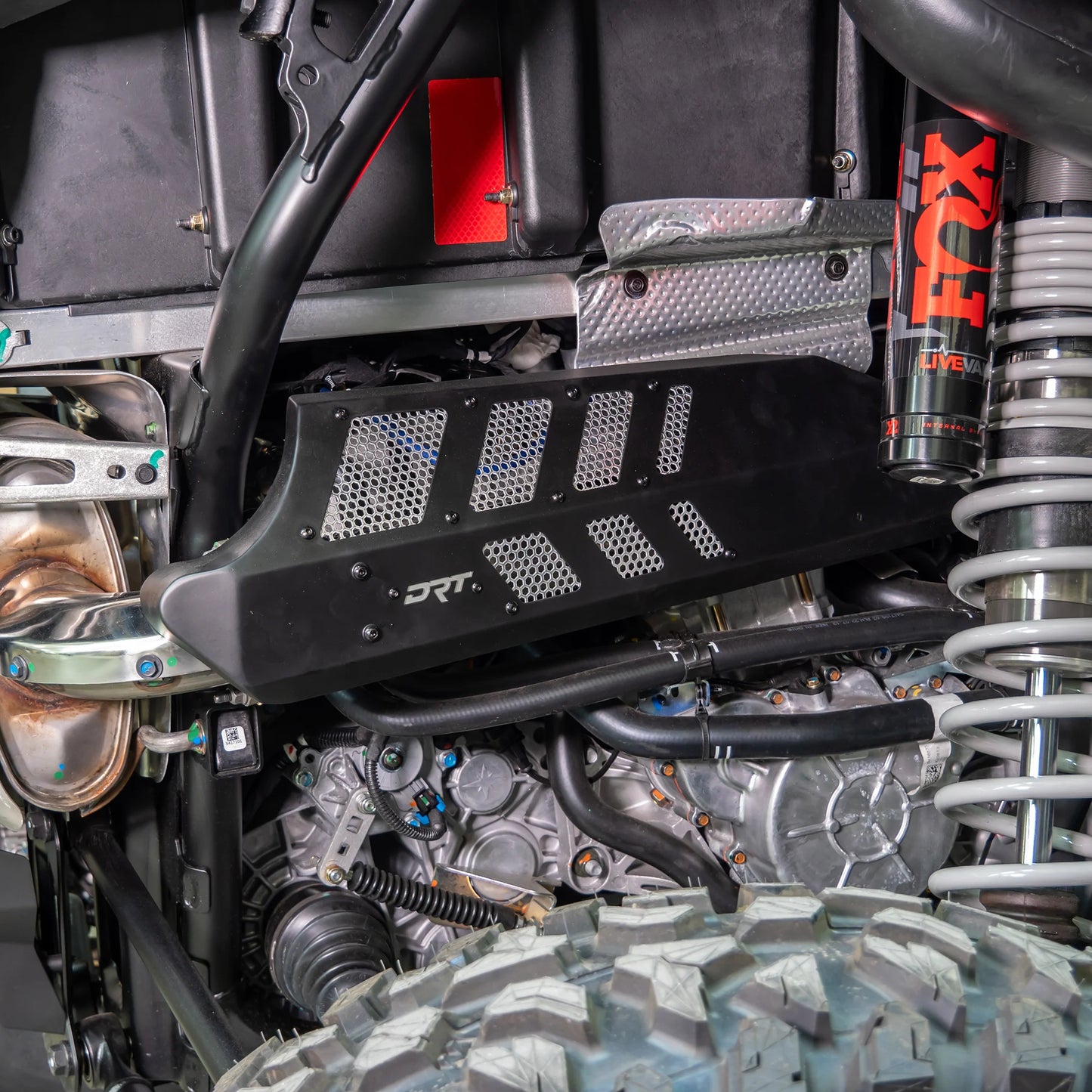 DRT Motorsports Aluminum Heatshield- RZR Turbo R/Pro XP