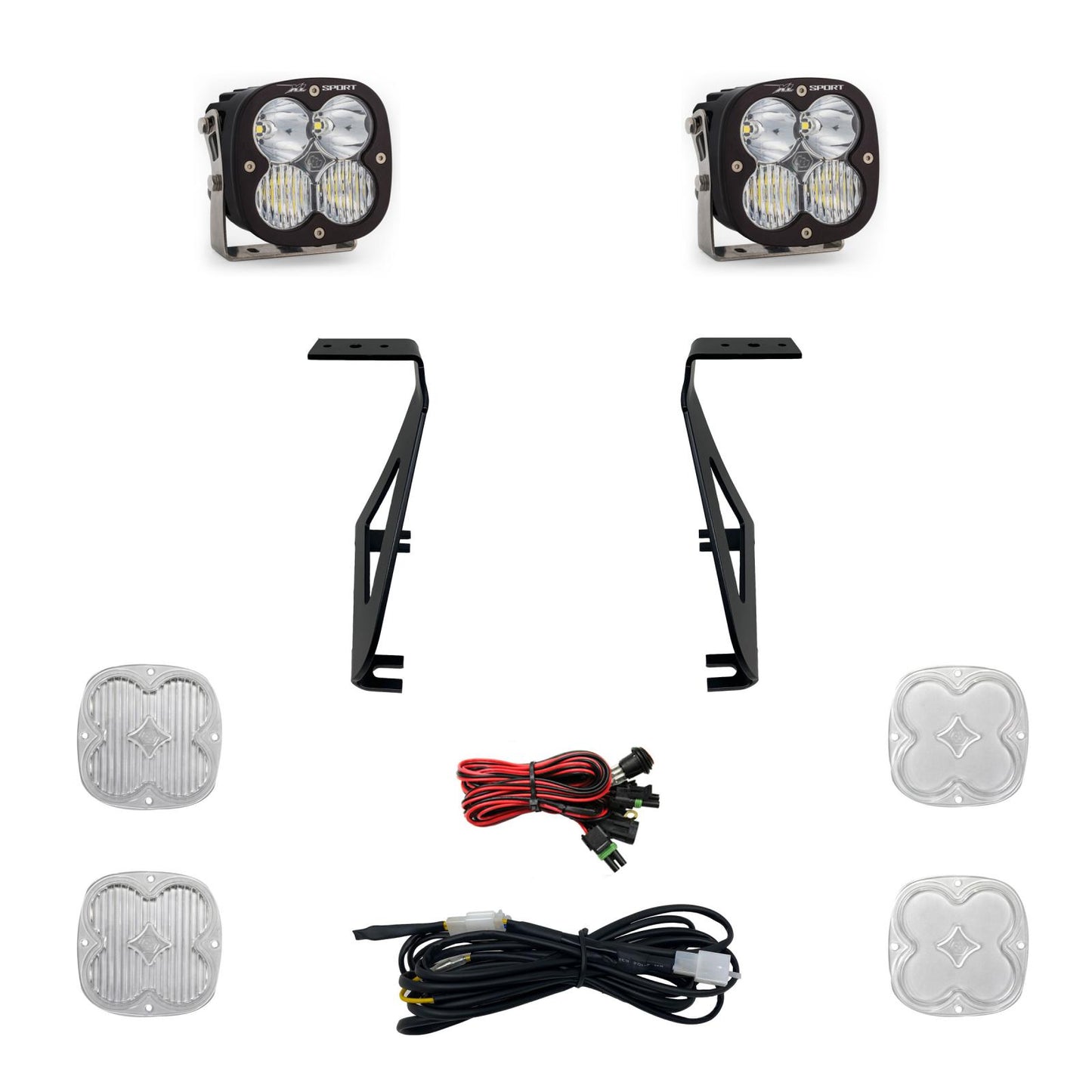 Baja Designs Ford XL Sport A-Pillar Light Kit - Ford 2021-22 F-150; NOTE: Raptor