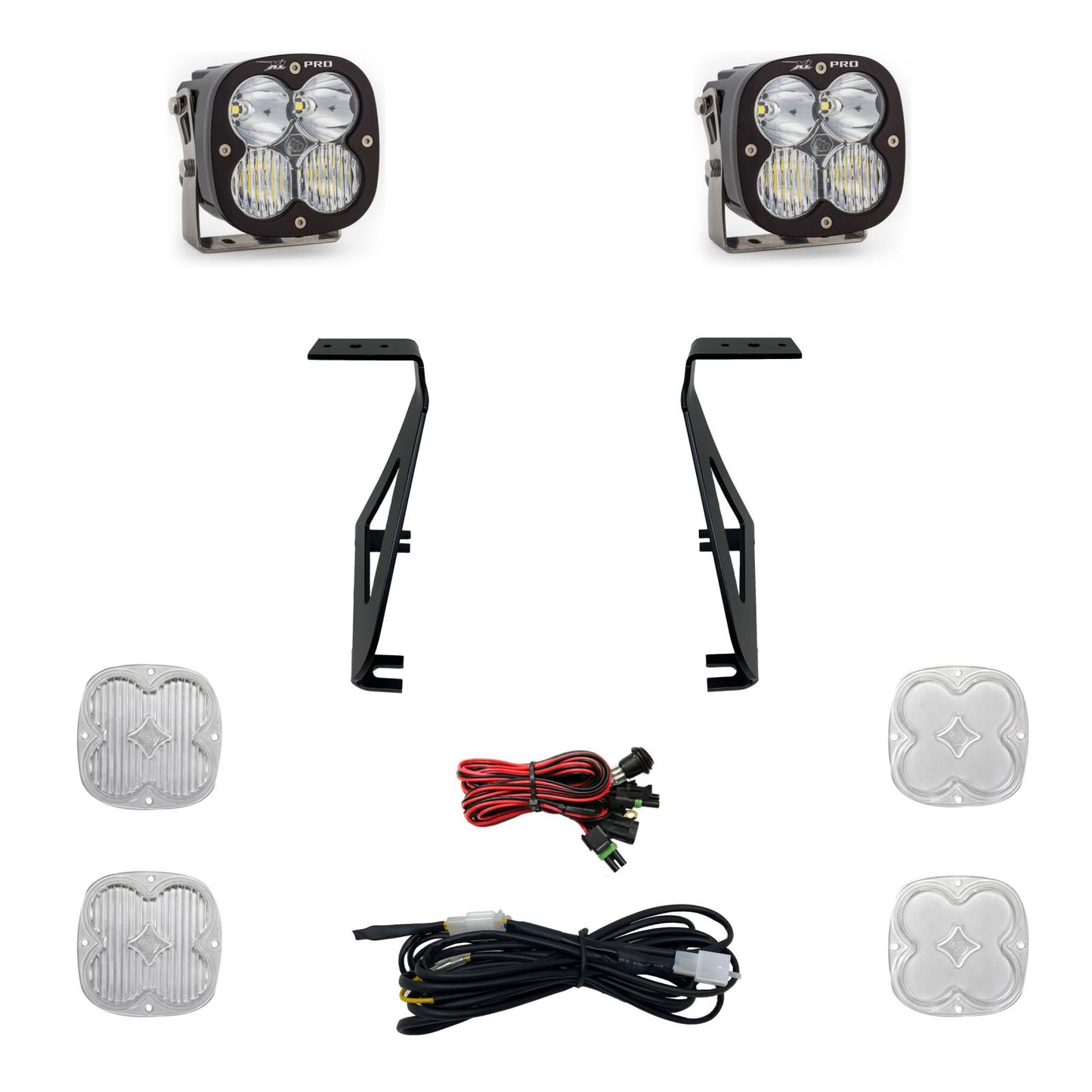 Baja Designs Ford XL Pro A-Pillar Light Kit - Ford 2021-22 F-150; NOTE: Raptor