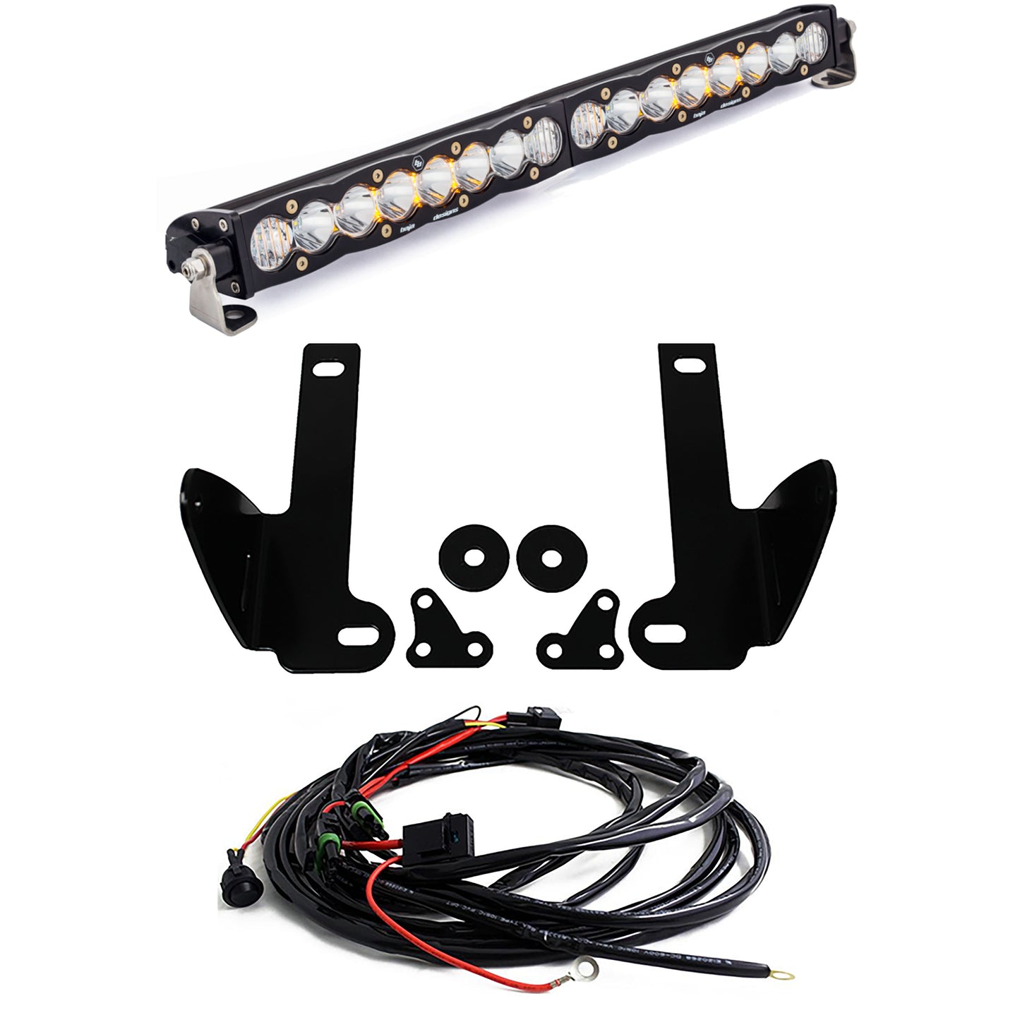 Baja Designs Ford S8 20 Inch Bumper Light Kit - Ford 2010-14 F-150; NOTE: SVT Raptor