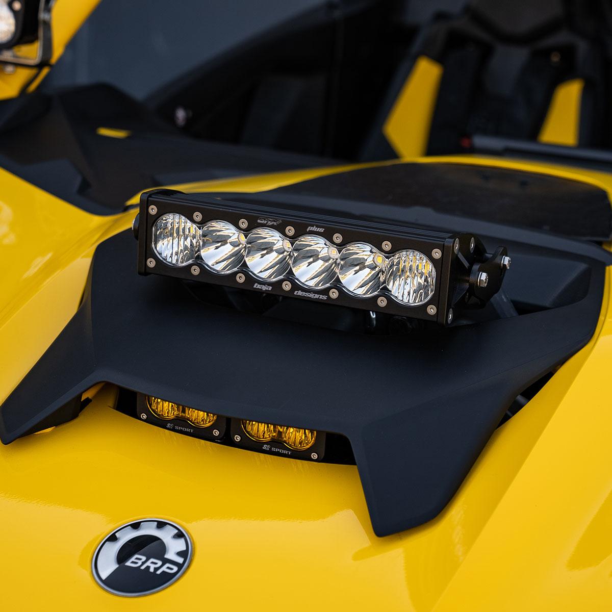 Baja Designs Can-Am Maverick R 10" OnX6+ Shock Tower Kit