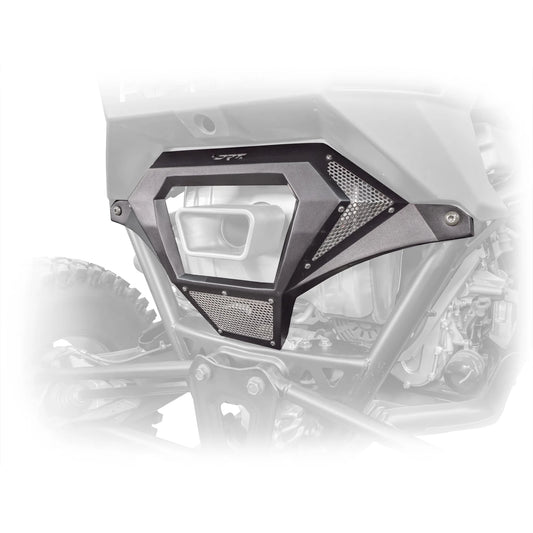 DRT Motorsports Aluminum Exhaust Cover- RZR Pro R