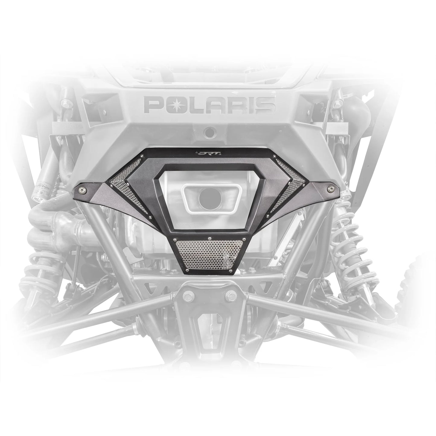 DRT Motorsports Aluminum Exhaust Cover- RZR Pro R