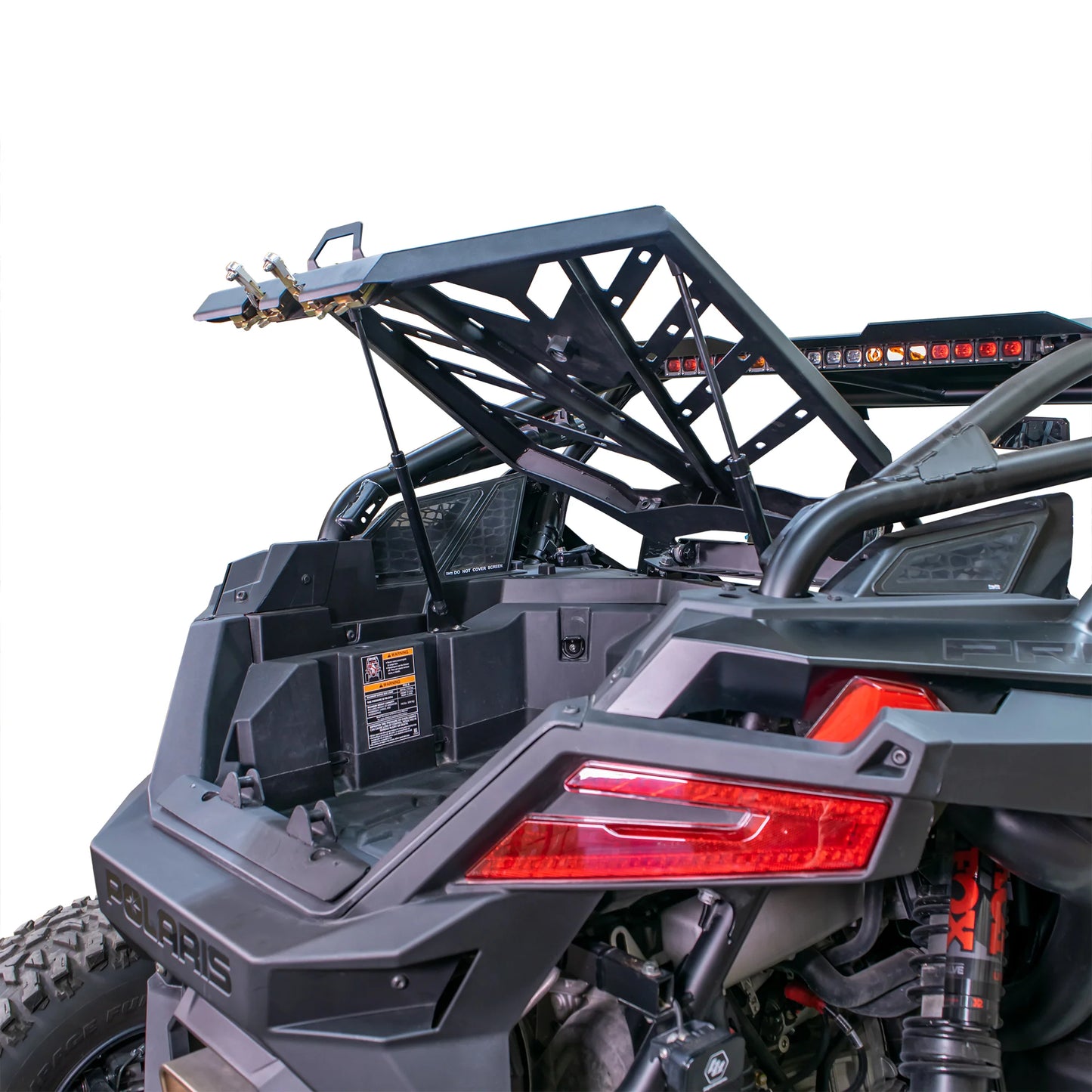 DRT Motorsports Tire Carrier/Adventure Rack- RZR Pro R/Pro XP/Turbo R