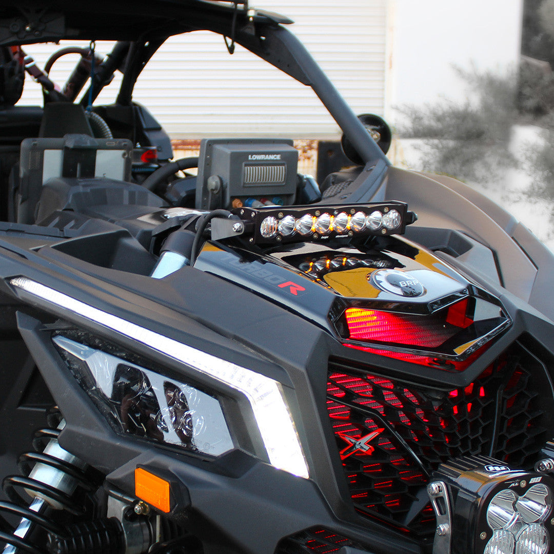 Baja Designs Can-Am X3 S8 10 Inch Shock Mount Light Bar Kit