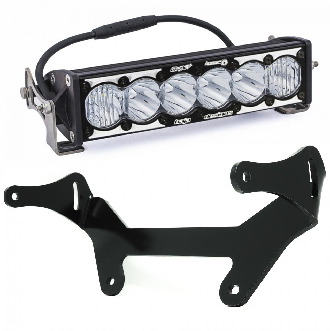 Baja Designs Can-Am X3 OnX6+ LED/Laser Hybrid 10 Inch Shock Mount Light Bar Kit