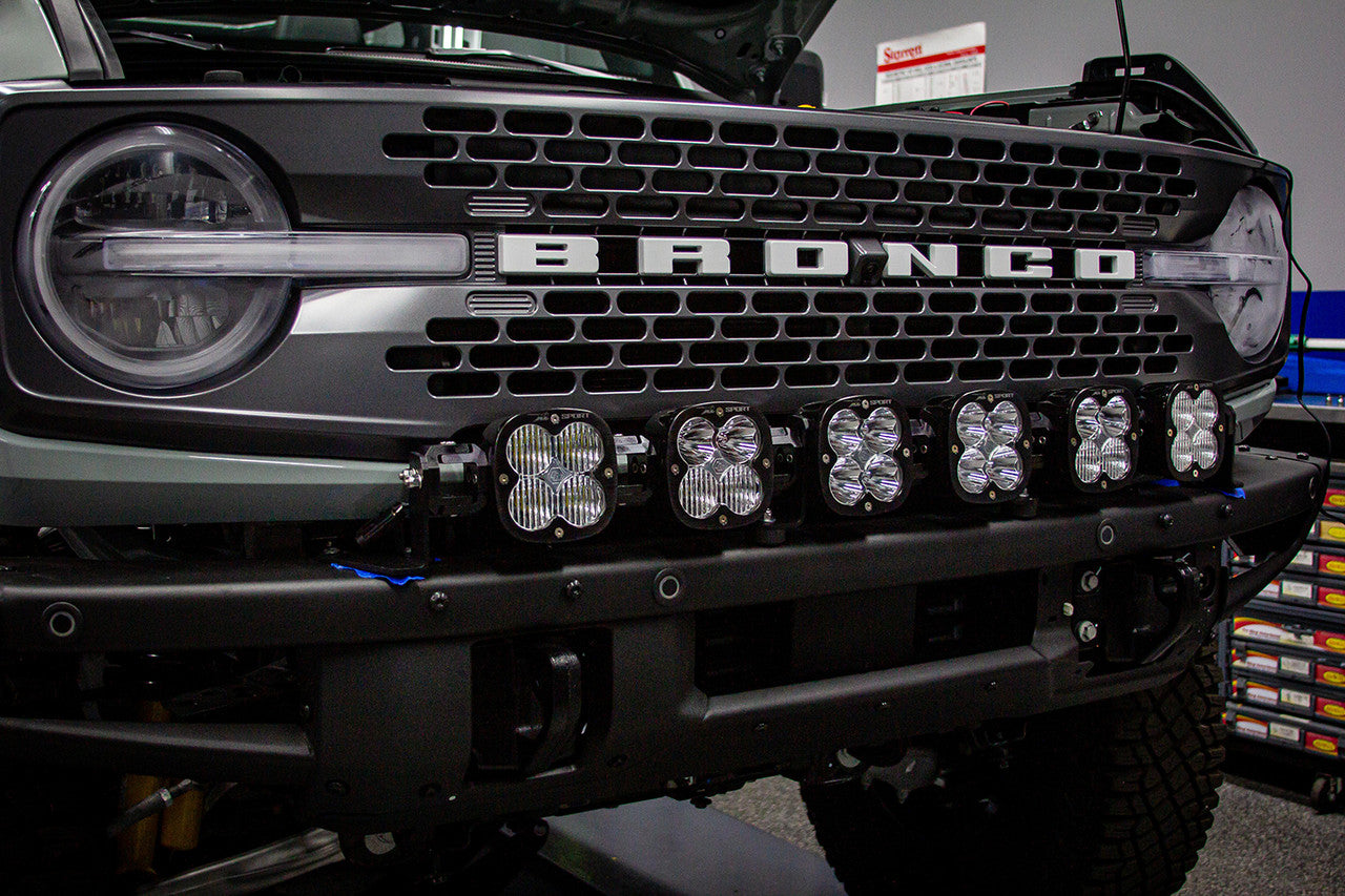 Baja Designs Ford XL Linkable Bumper Light Kit - Ford 2021-23 Bronco; NOTE: w/ OE Plastic Bumper