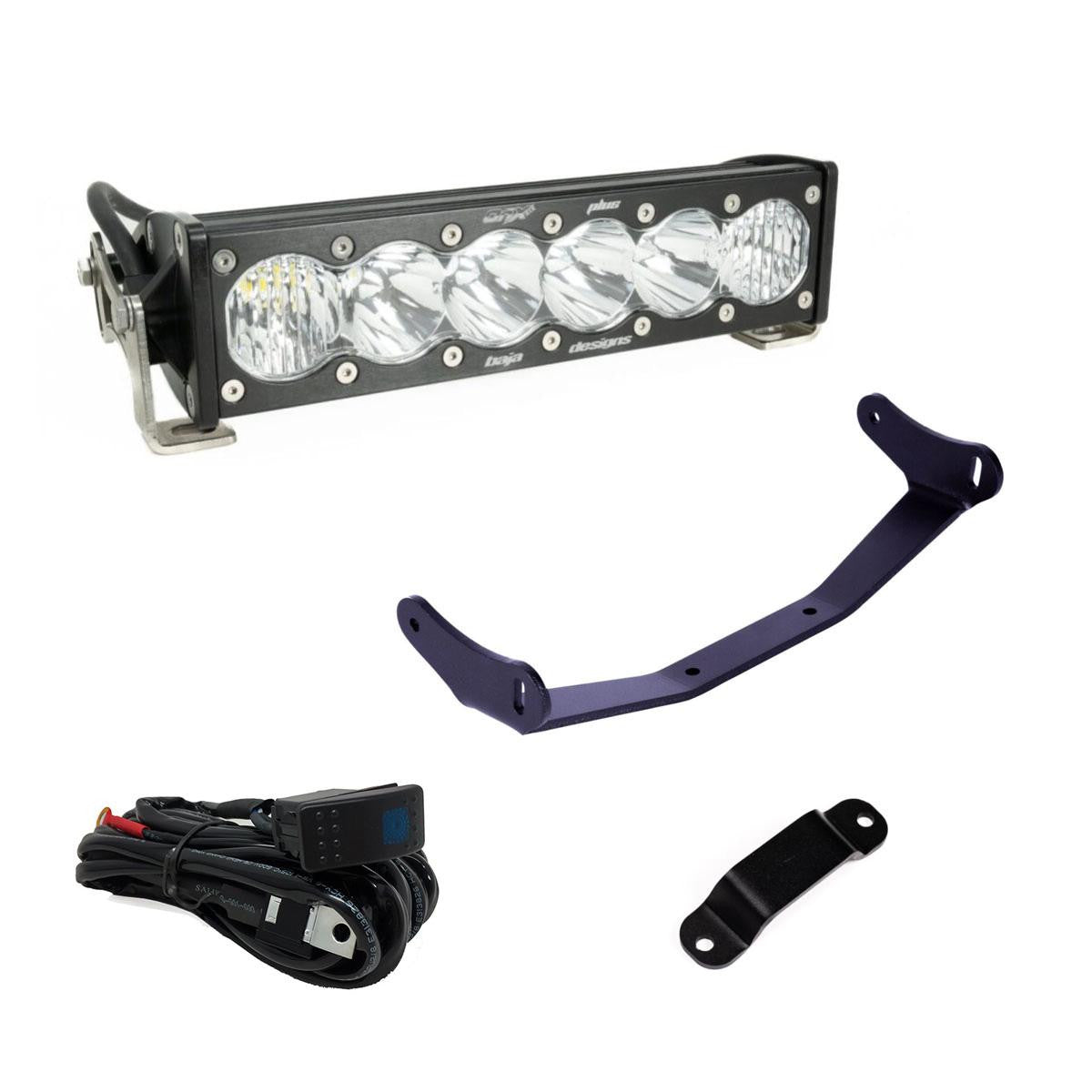 Baja Designs Can-Am Maverick R 10" OnX6+ Shock Tower Kit