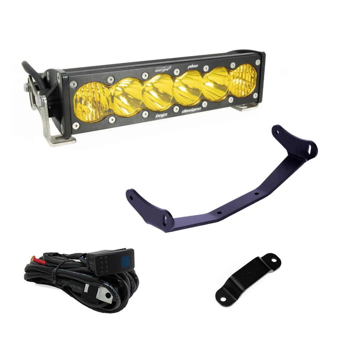 Baja Designs Can-Am Maverick R 10" OnX6+ Shock Tower Kit
