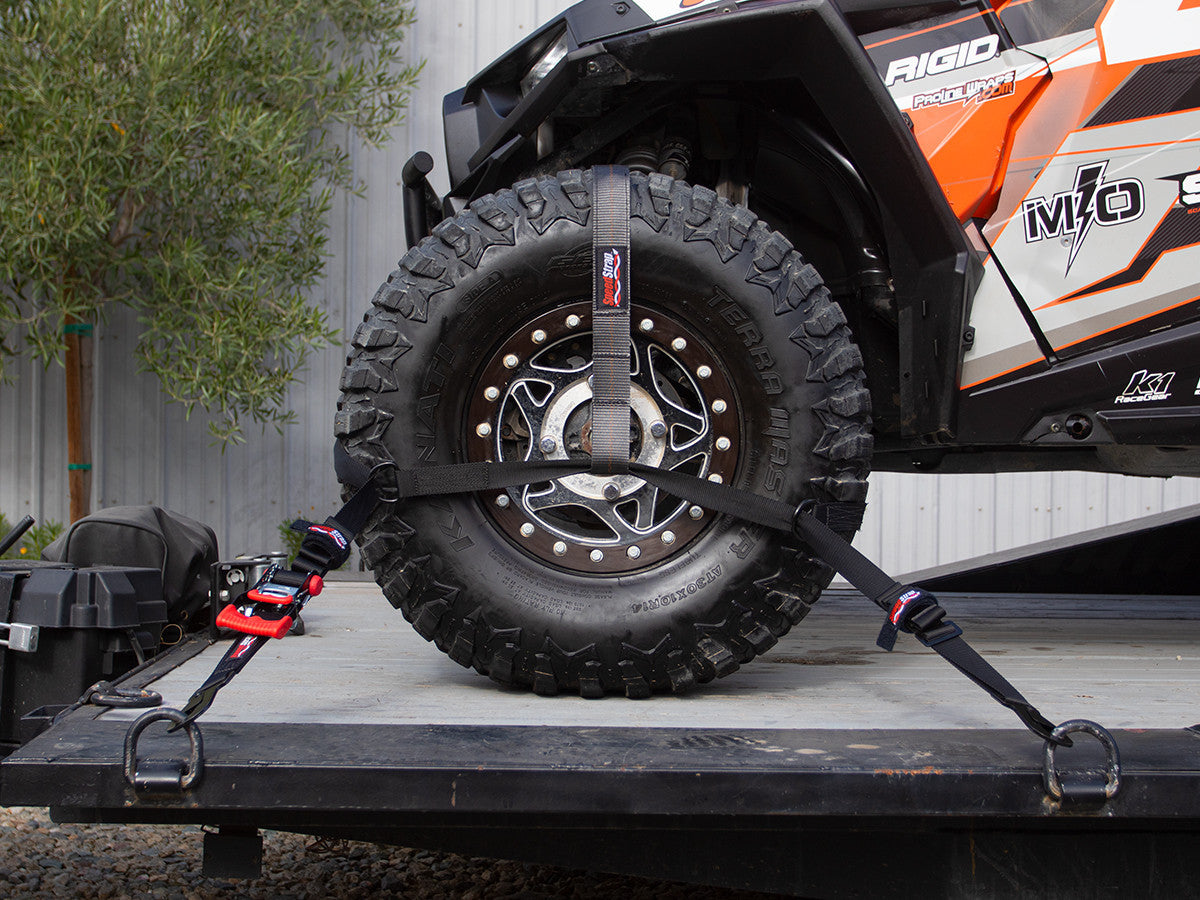 SpeedStrap  UTV Tire Bonnet Tie Down Kit