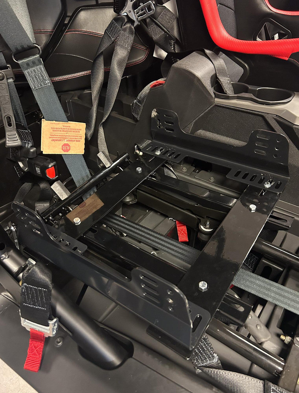 PRP Composite Seat Mount Kit with Quick Release Base for Polaris RZR PRO XP, PRO R, Turbo R (Pair)