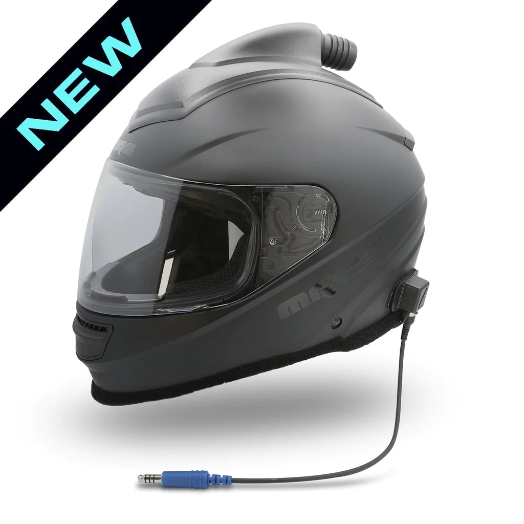 Rugged MRC Stage One Top Air Pumper Helmet Wired OFFROAD and STX STEREO