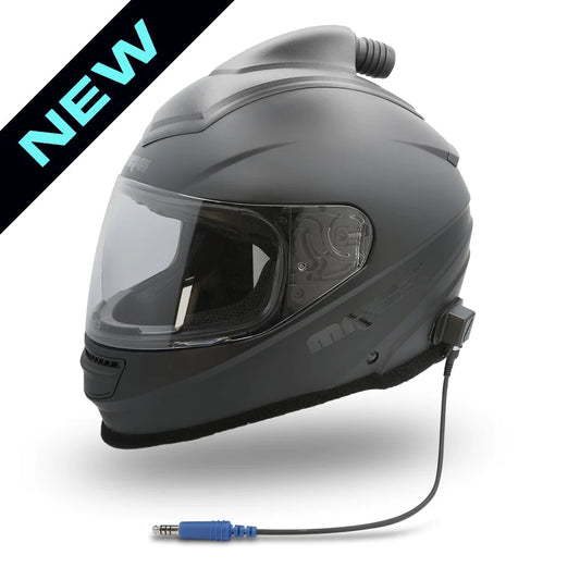 Rugged MRC Stage One Top Air Pumper Helmet Wired OFFROAD and STX STEREO