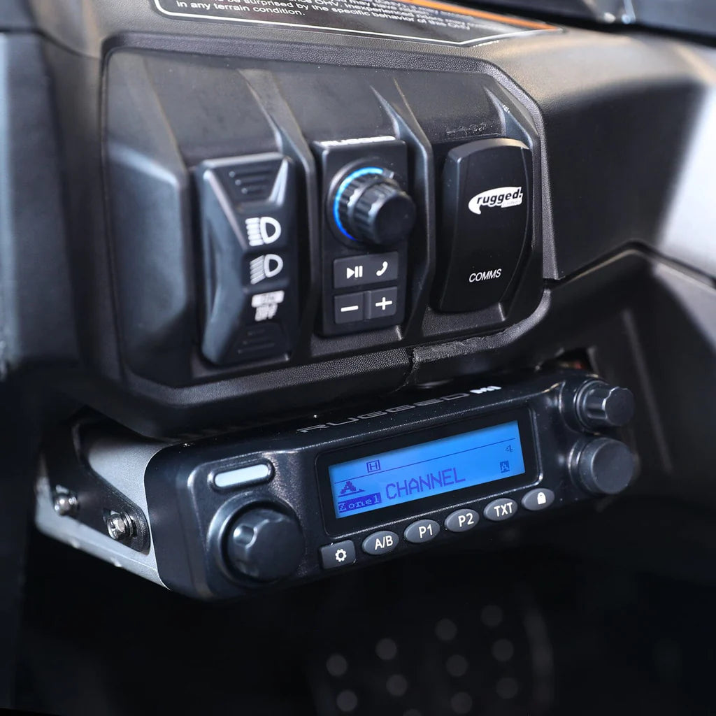 Rugged Radios Can Am Maverick R Remote Head Mount