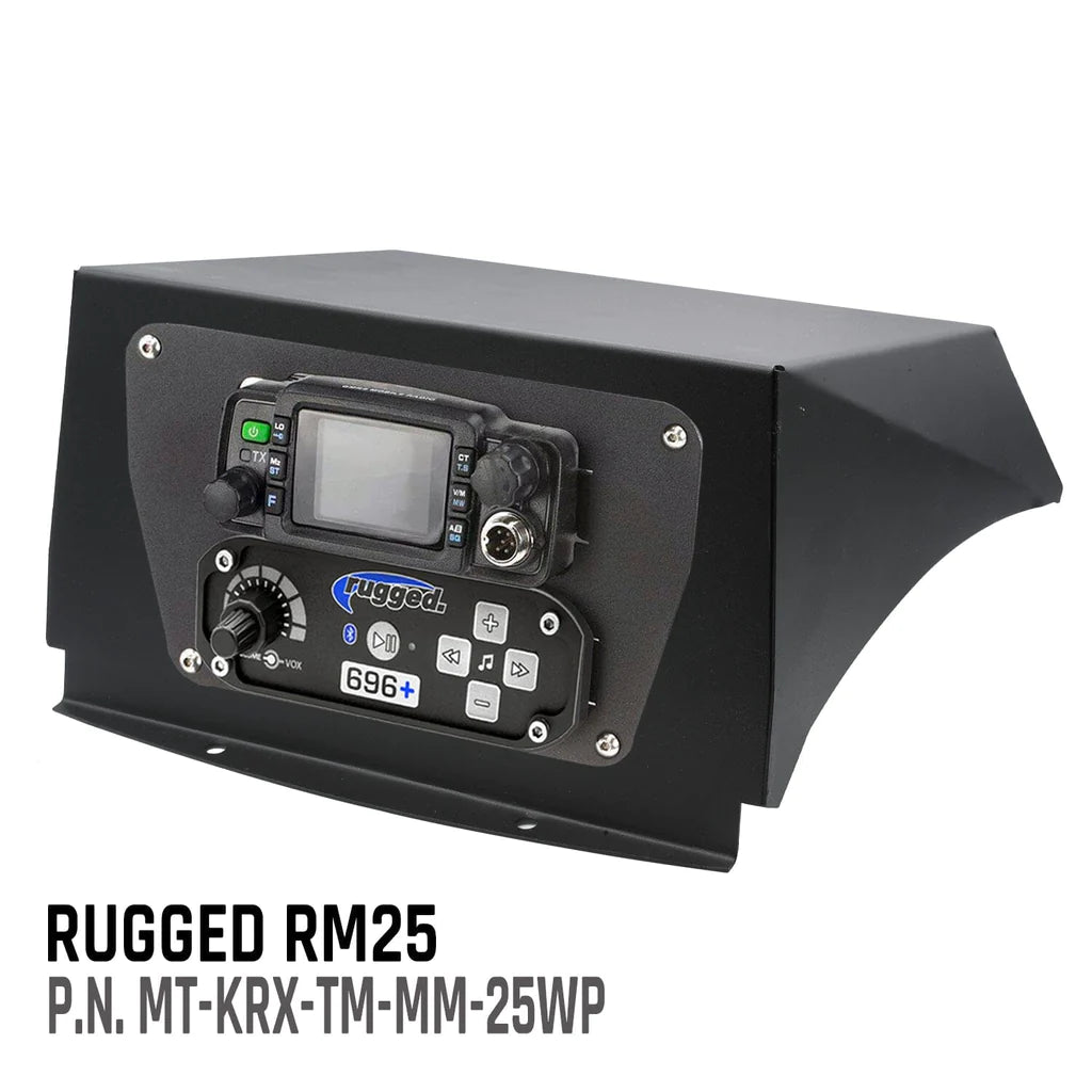 Rugged Radios Kawasaki KRX Multi-Mount Kit-Top Mount
