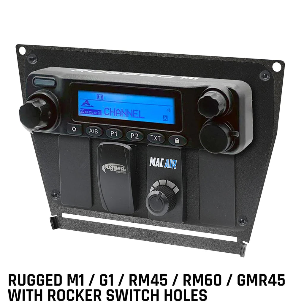 Rugged Radios Polaris RZR Pro R/XP/Turbo R Dash Mount