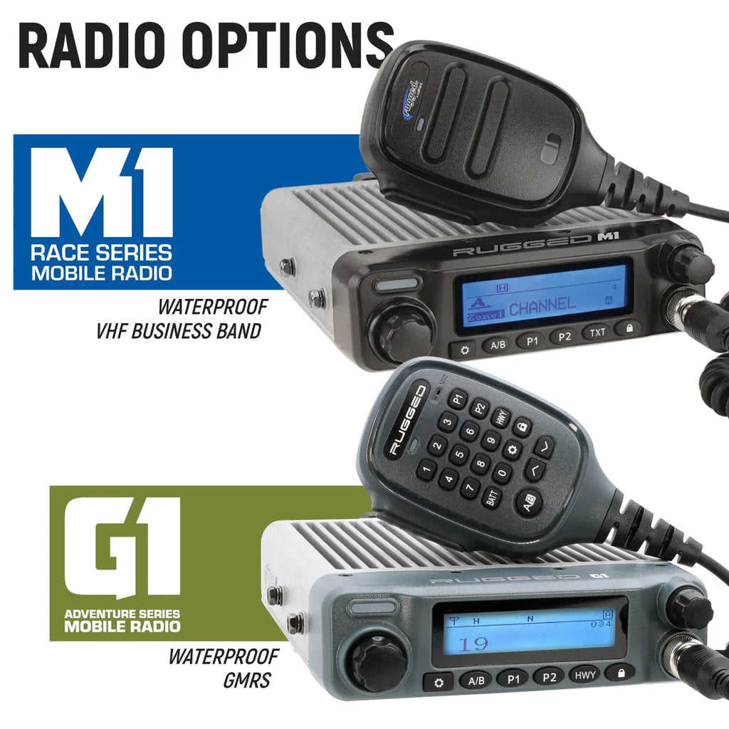 Rugged Radios Polaris XP Complete Comm Kit