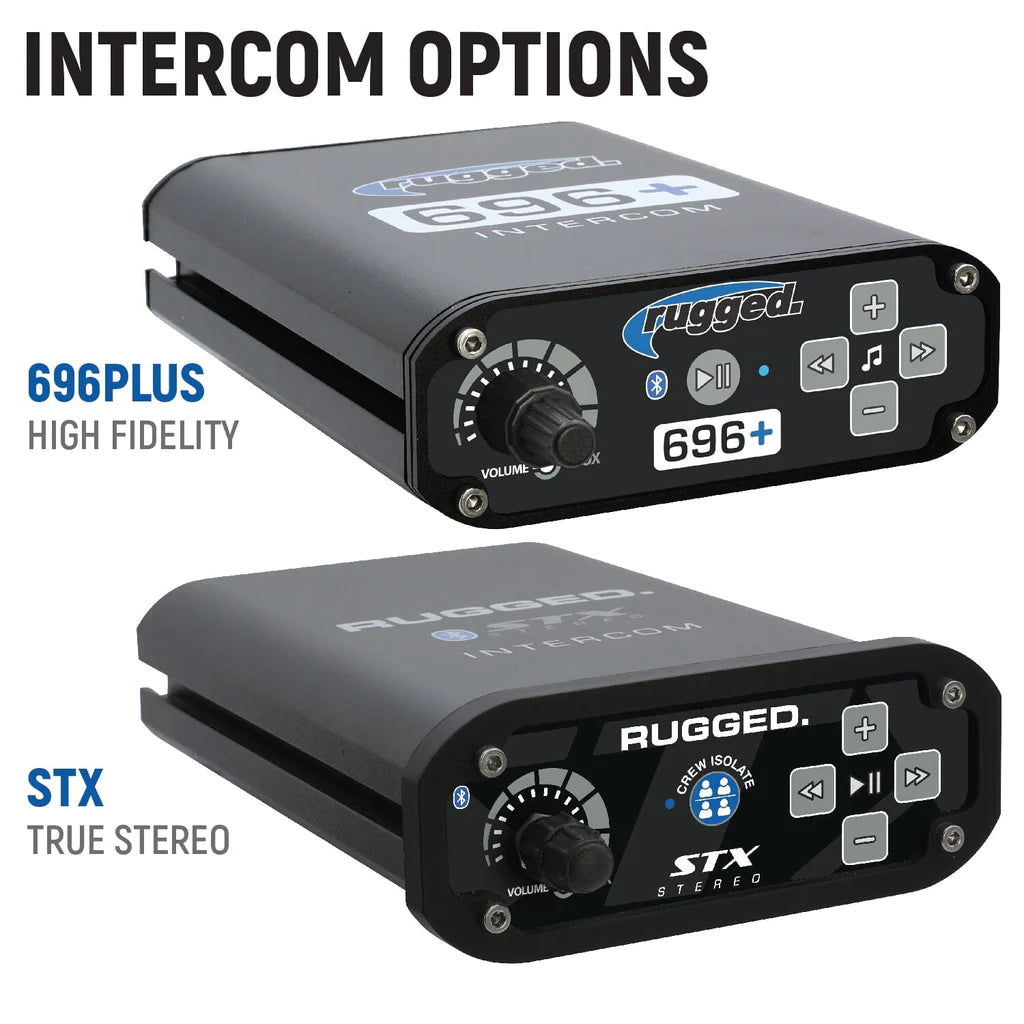 Rugged Radios Yamaha YXZ Complete Comm Kit