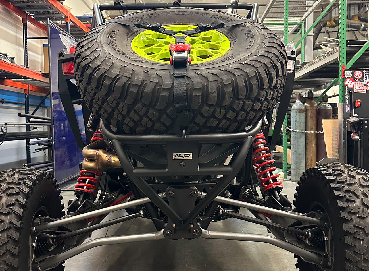 Newline Products Polaris Pro R Rear Bumper & Tire Carrier