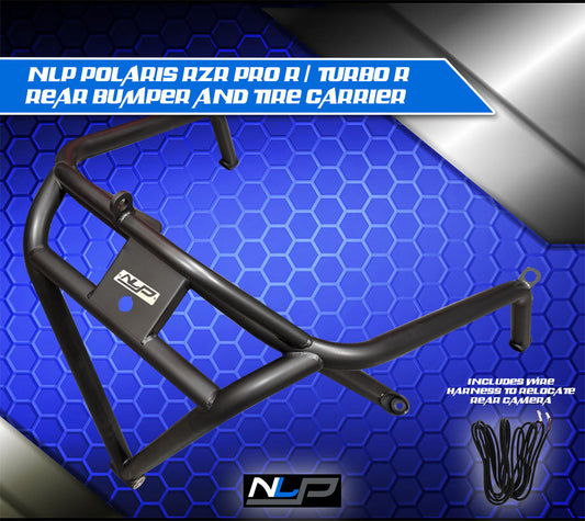 Newline Products Polaris Pro R Rear Bumper & Tire Carrier