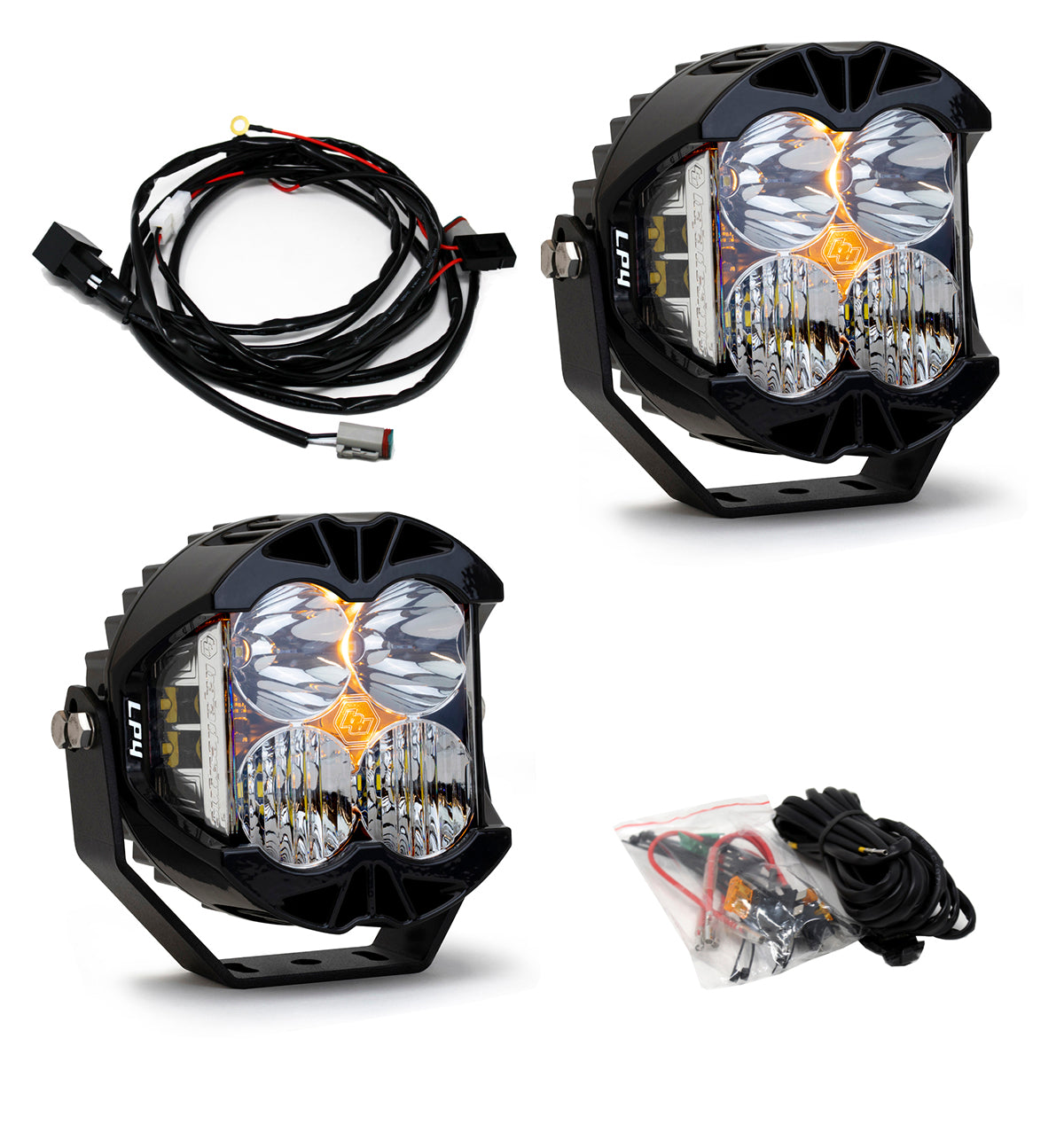 Baja Designs LP4 Pro LED Auxiliary Light Pod Pair