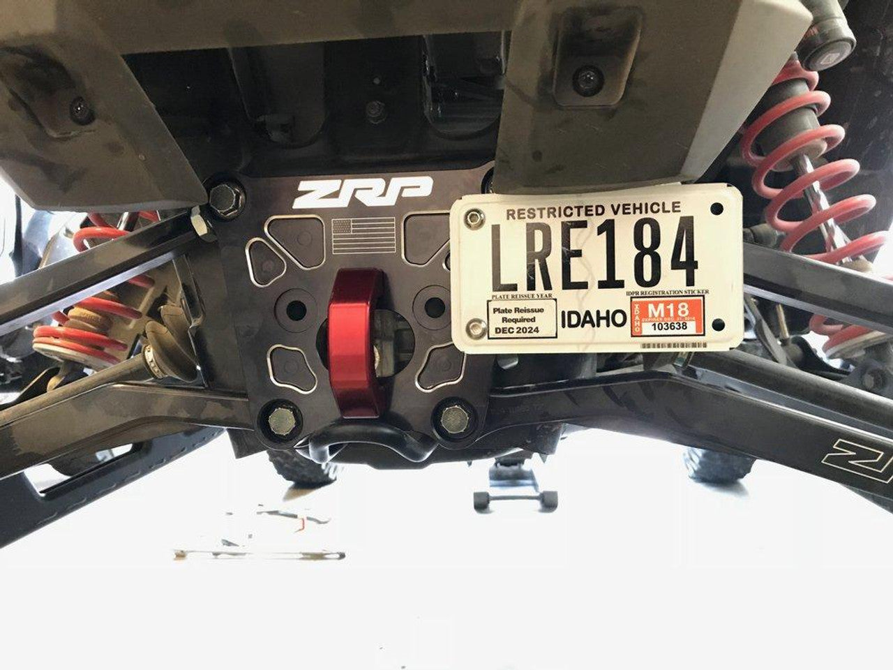 ZRP Radius Rod Plate- Turbo S